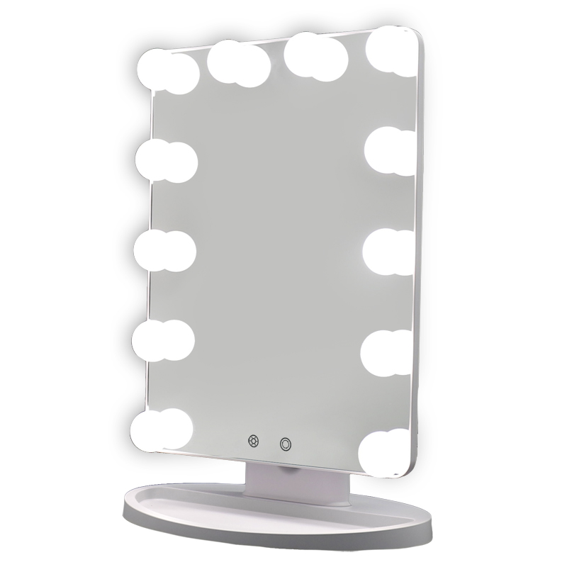 SM279SL Vanity Mirror Hollywood Lighted Makeup Mirror with 12 Dimmable Bulbs