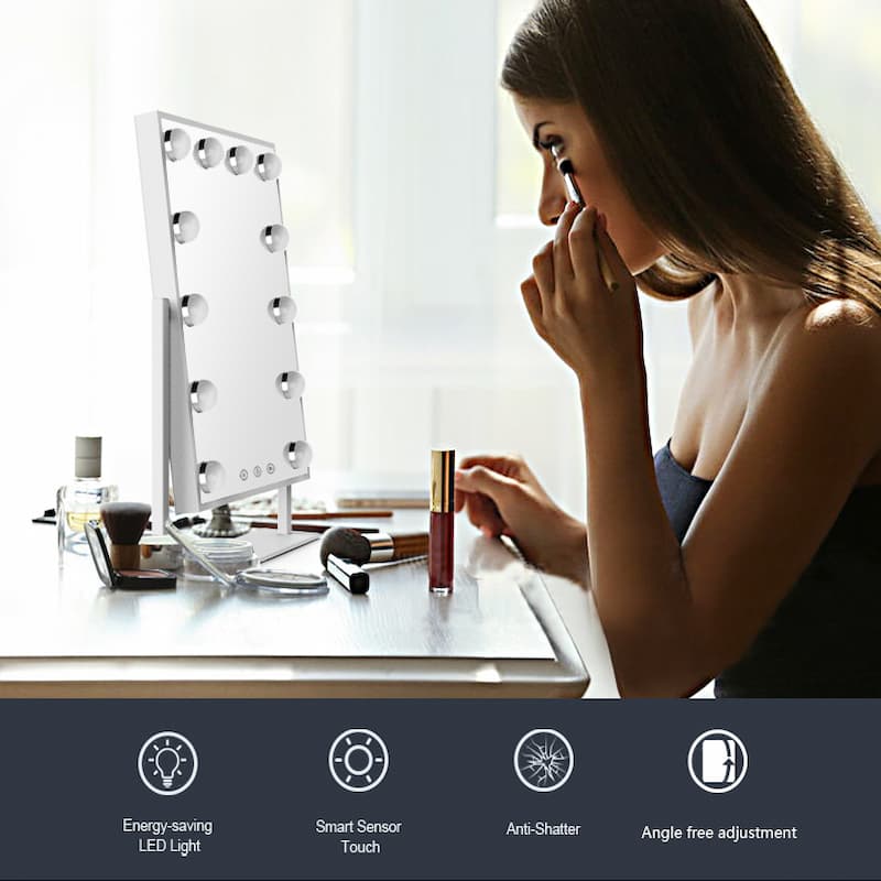 makeup vanity mirror with lights