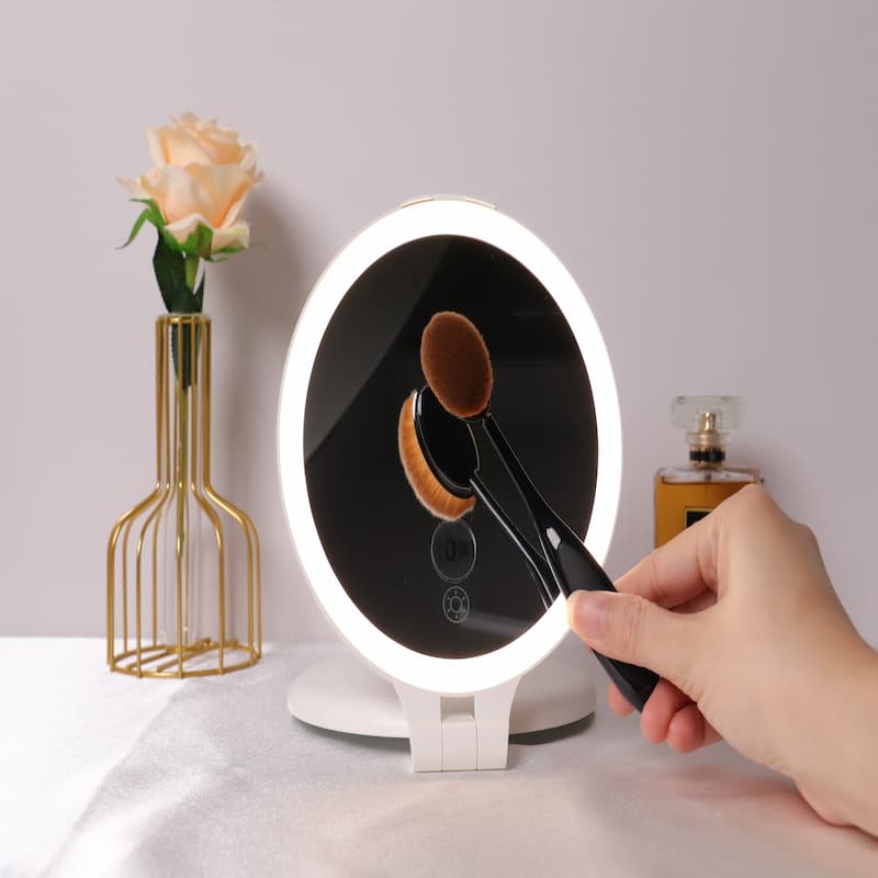 10x magnifying mirror with stand