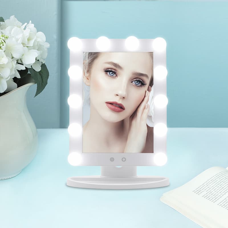 factory lighted hollywood vanity makeup mirror