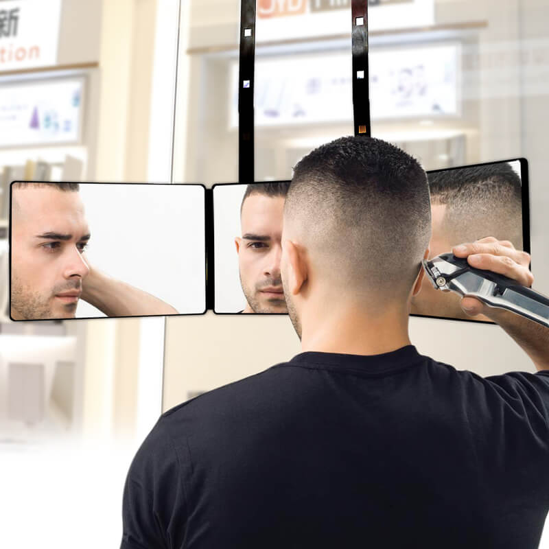 multipurpose trifold vanity mirror