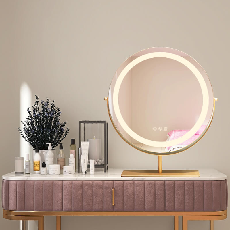 makeup mirror with lights large supplier