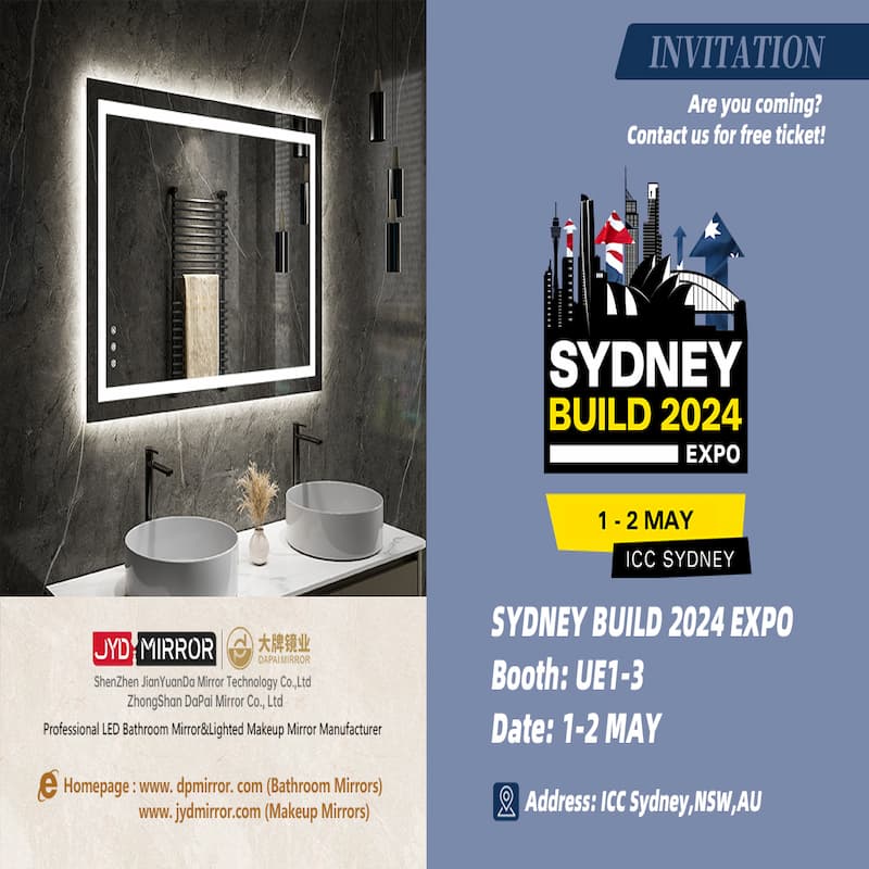 Unveiling Innovation: JYD Mirror Showcases Cutting-edge Mirrors at the coming Sydney Building Materials Expo