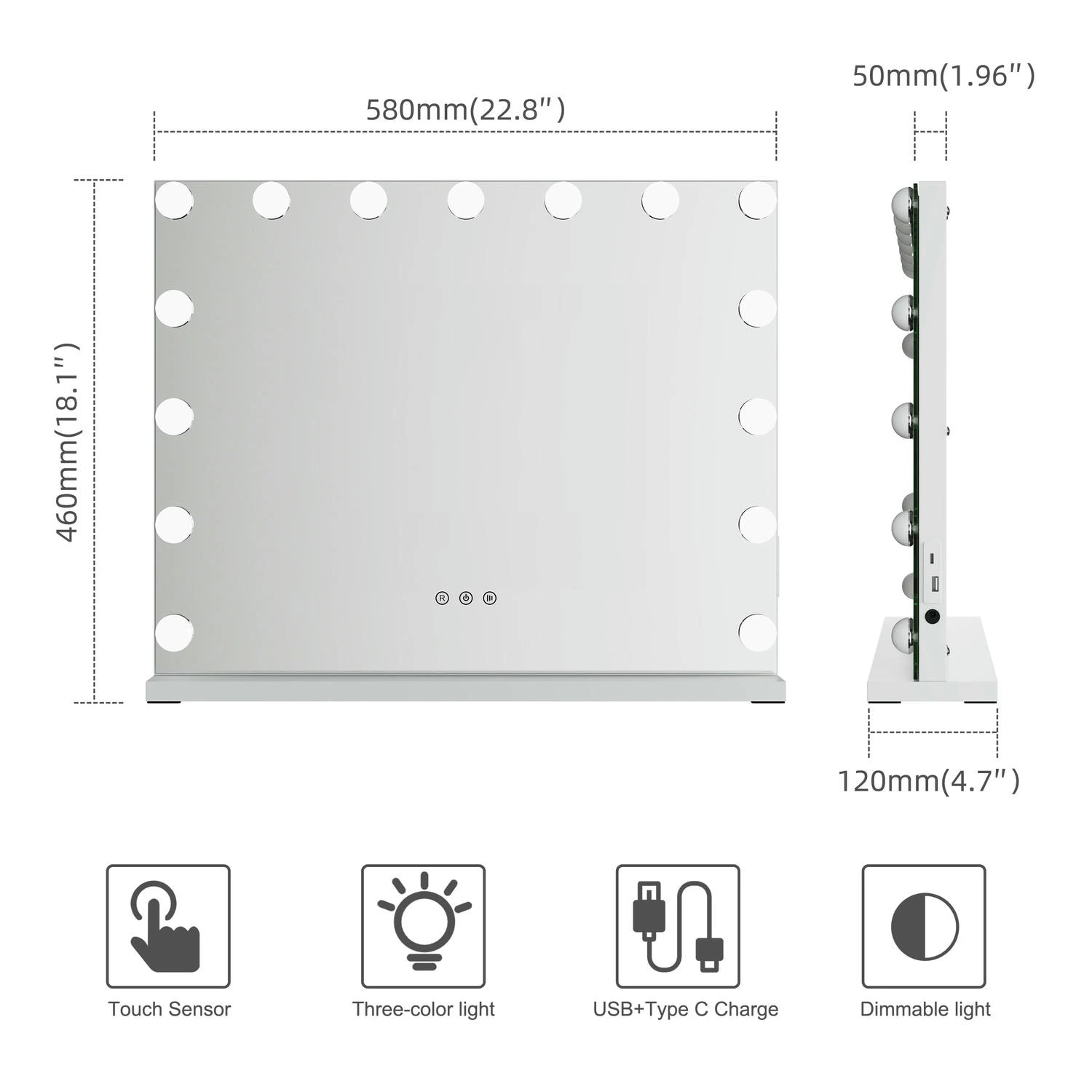 Hollywood Vanity Mirror