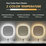 Irregular LED Bathroom Mirror