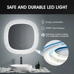 Irregular LED Bathroom Mirror