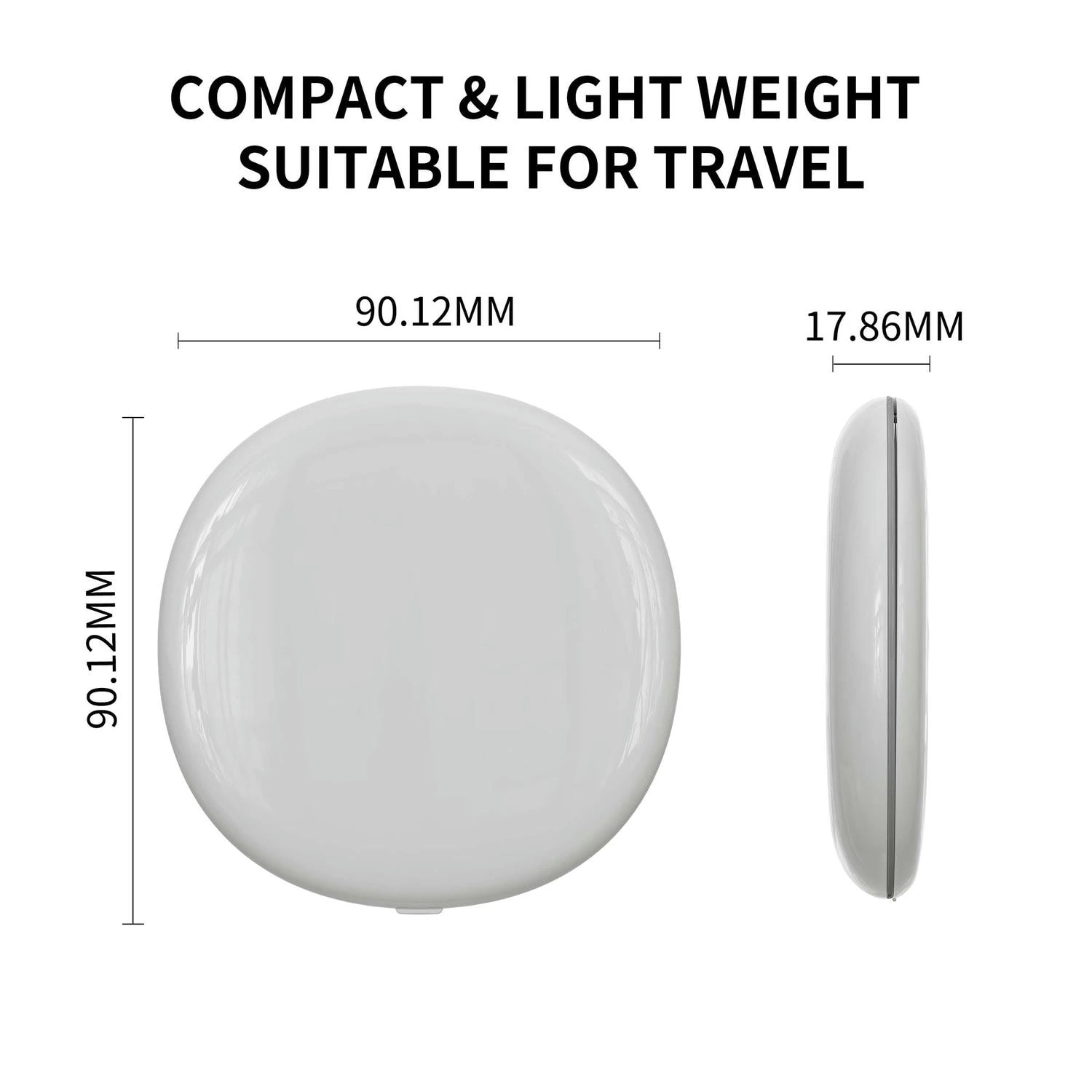 Rechargeable LED Pocket Mirror