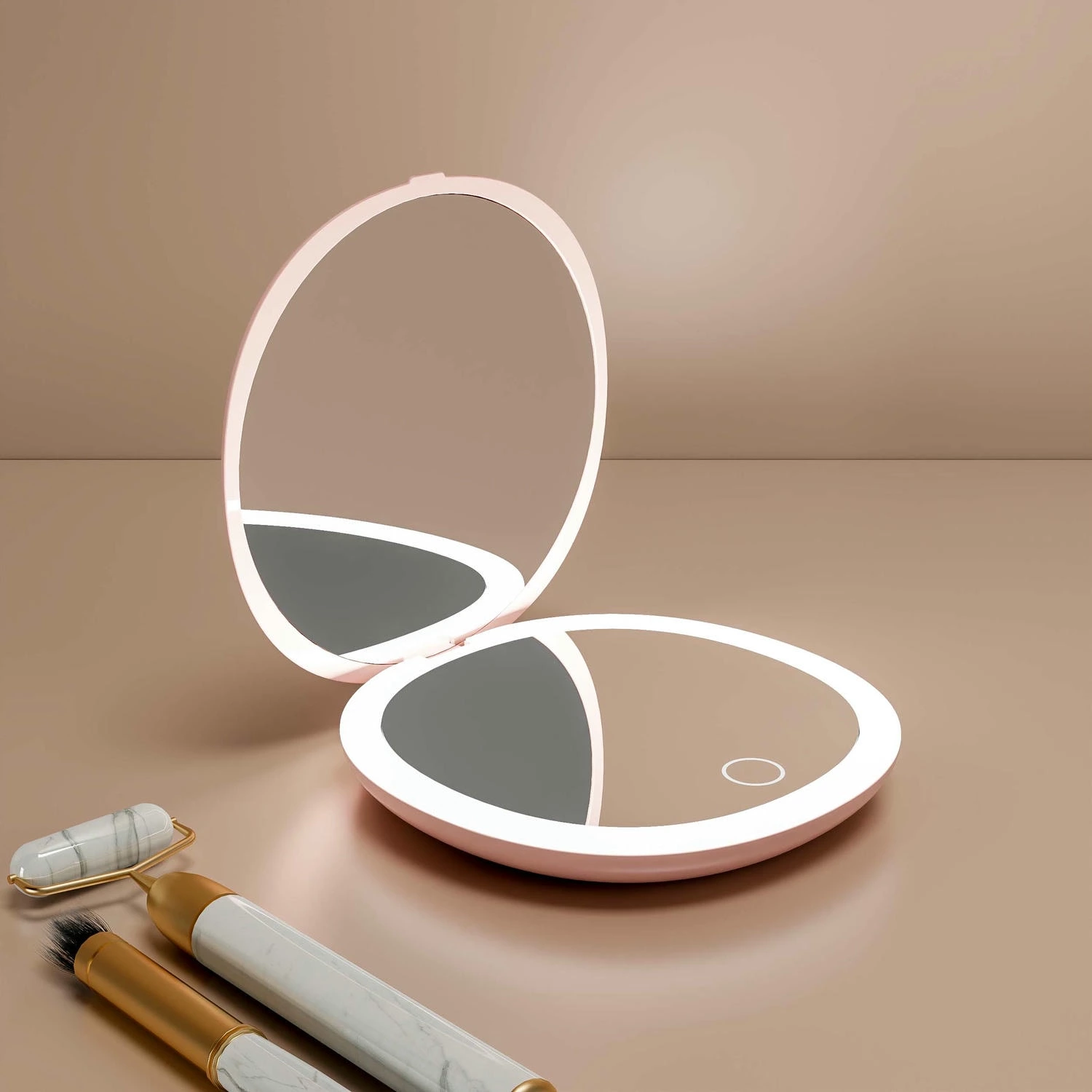Rechargeable LED Pocket Mirror