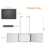 3 Way Mirror for Self Hair Cutting