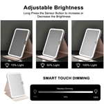 Portable LED Travel Makeup Mirror