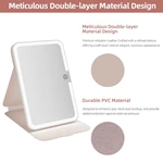 Portable LED Travel Makeup Mirror