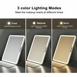 Portable LED Travel Makeup Mirror