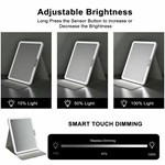 Portable LED Travel Makeup Mirror