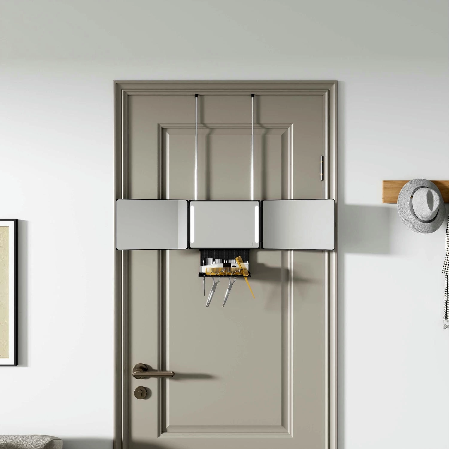 Self Hair Cutting Mirror