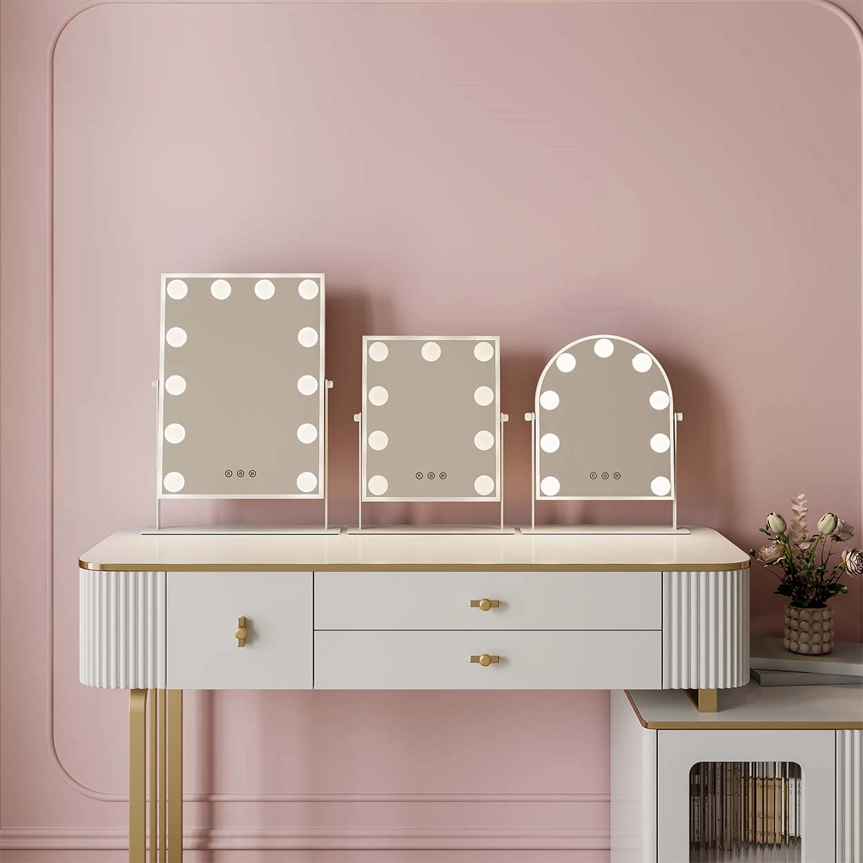 Small Hollywood Mirror