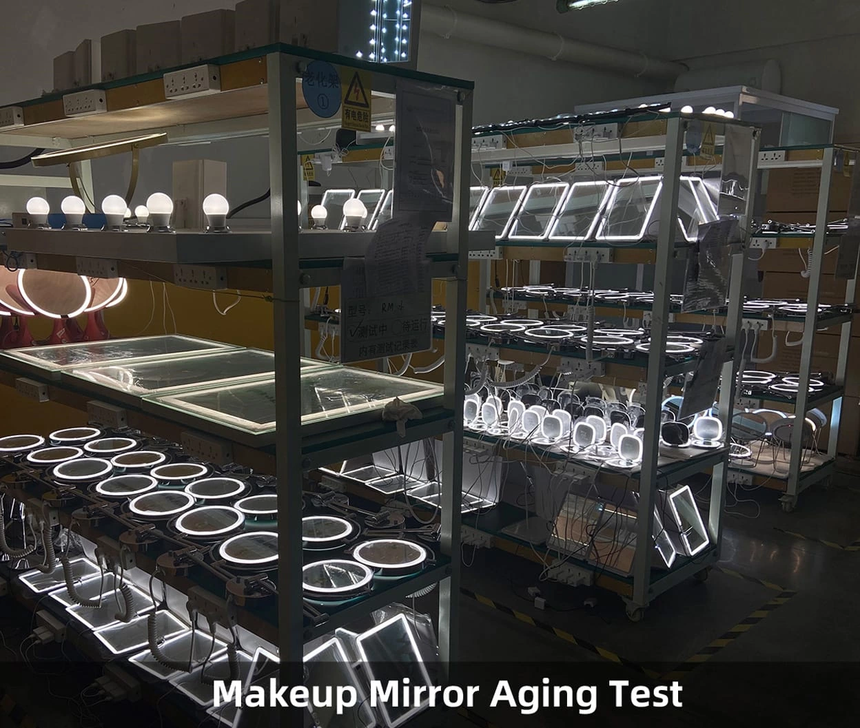 Makeup Mirror Aging Test