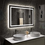 Frameless Backlit Led Bathroom Mirror