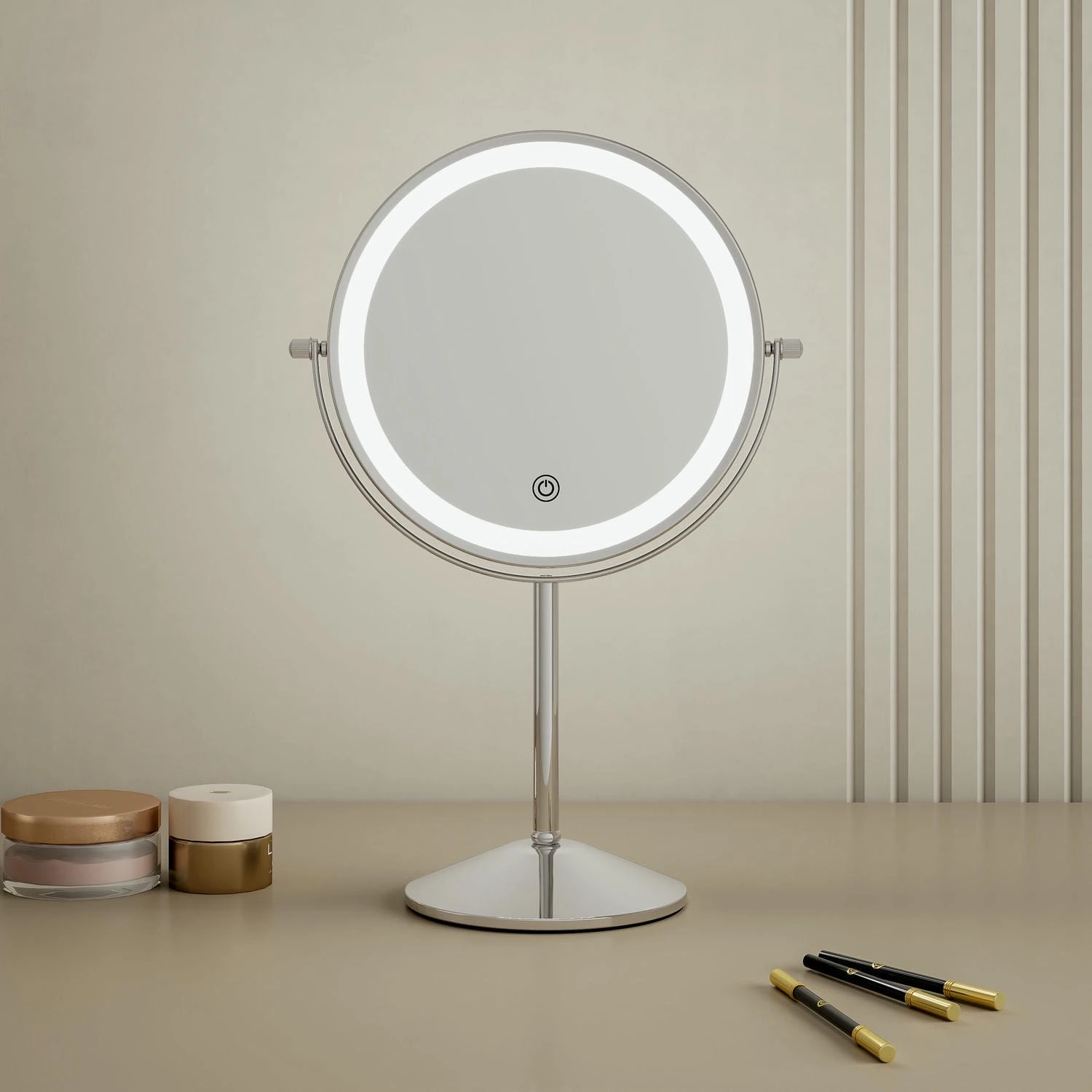 Double Sided LED Vanity Mirror