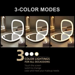 Rechargeable LED Compact Mirror