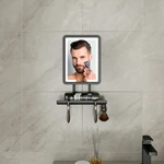 LED Heated Fogless Shaving Mirror