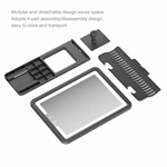 LED Heated Fogless Shaving Mirror